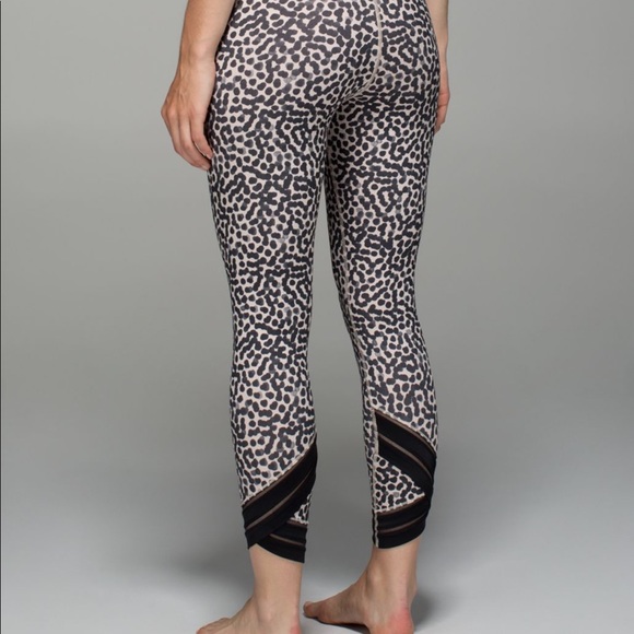 lululemon athletica Pants - Lululemon High Times Leggings Wrap Mesh